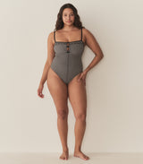 ADRIELLE MAILLOT -- LA MADDALENA GINGHAM
