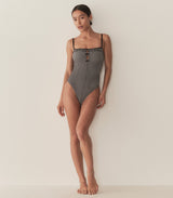 ADRIELLE MAILLOT -- LA MADDALENA GINGHAM