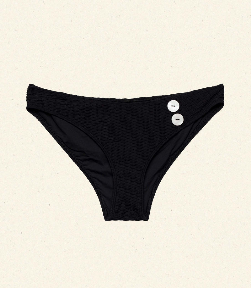 ALARA BIKINI BOTTOM -- NERO