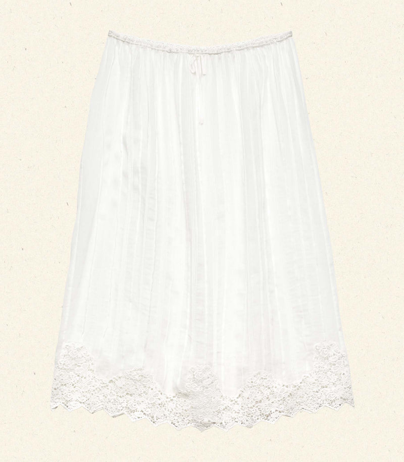 ALBINA SKIRT -- SALT